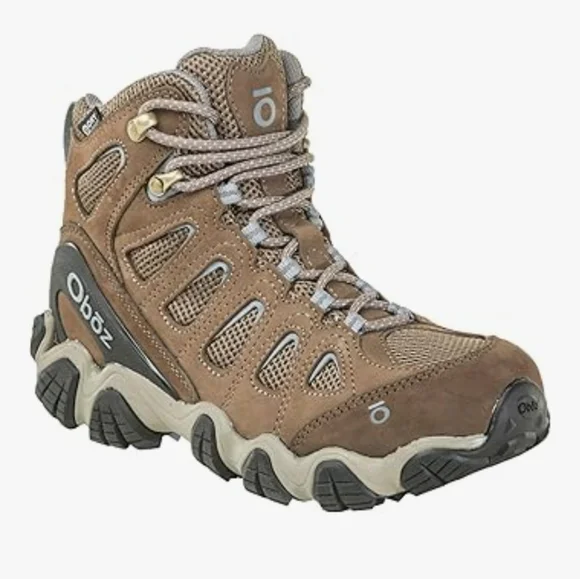 Women's Oboz Brown Hiking Boots - Picture 1 of 9